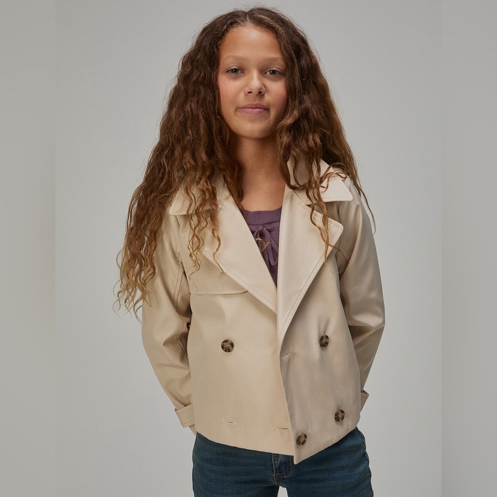 RSQ Girls Cropped Jacket sz L nwt